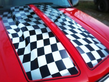 Vehicle Hood Wrap