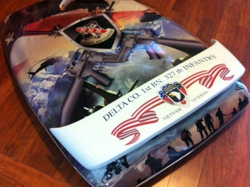 Veteran Trailer Wrap